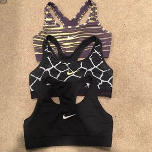 3-Pack Nike Sports Bras
